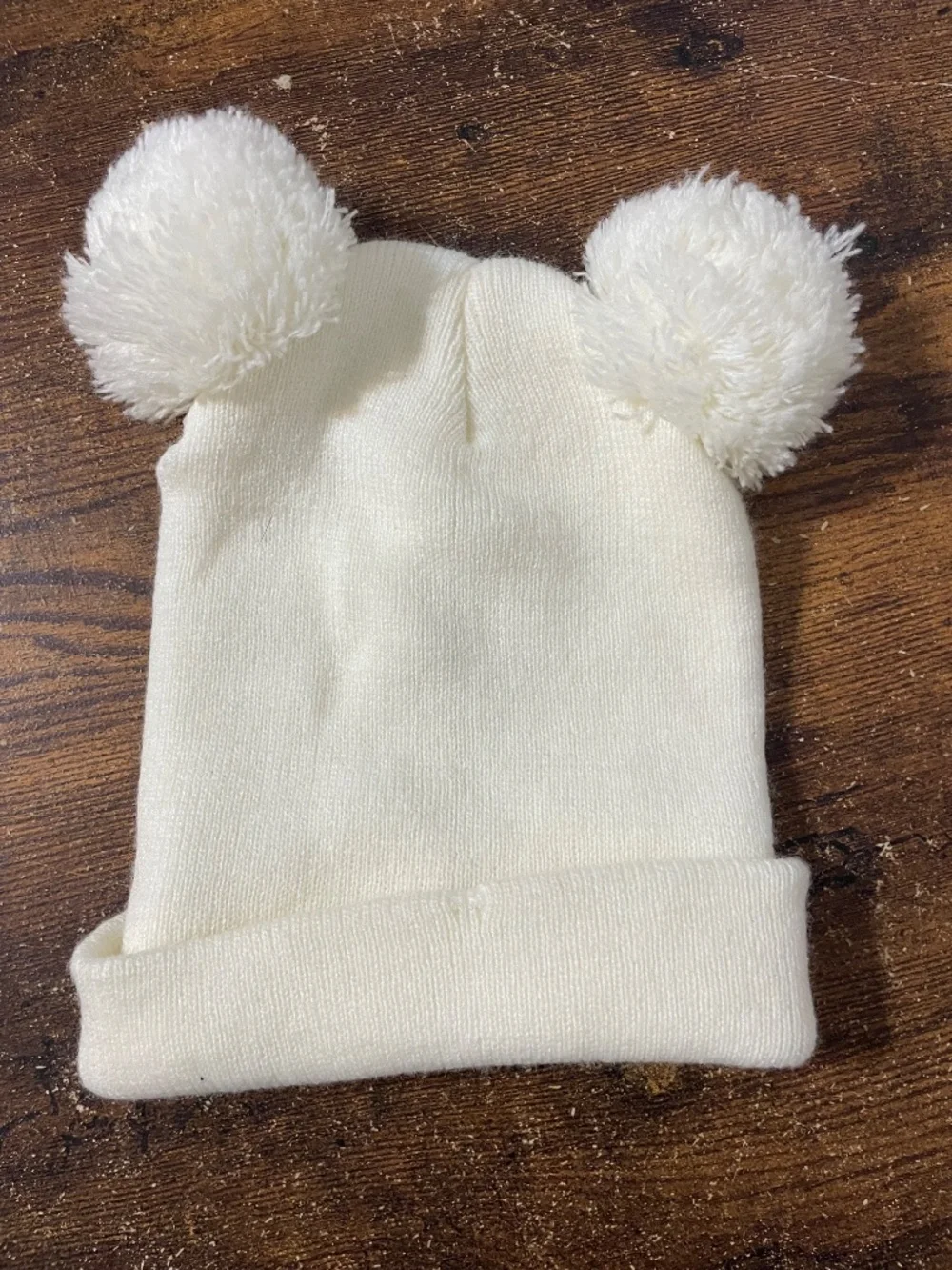 Minnie Mouse kids (girls) beanie one size white